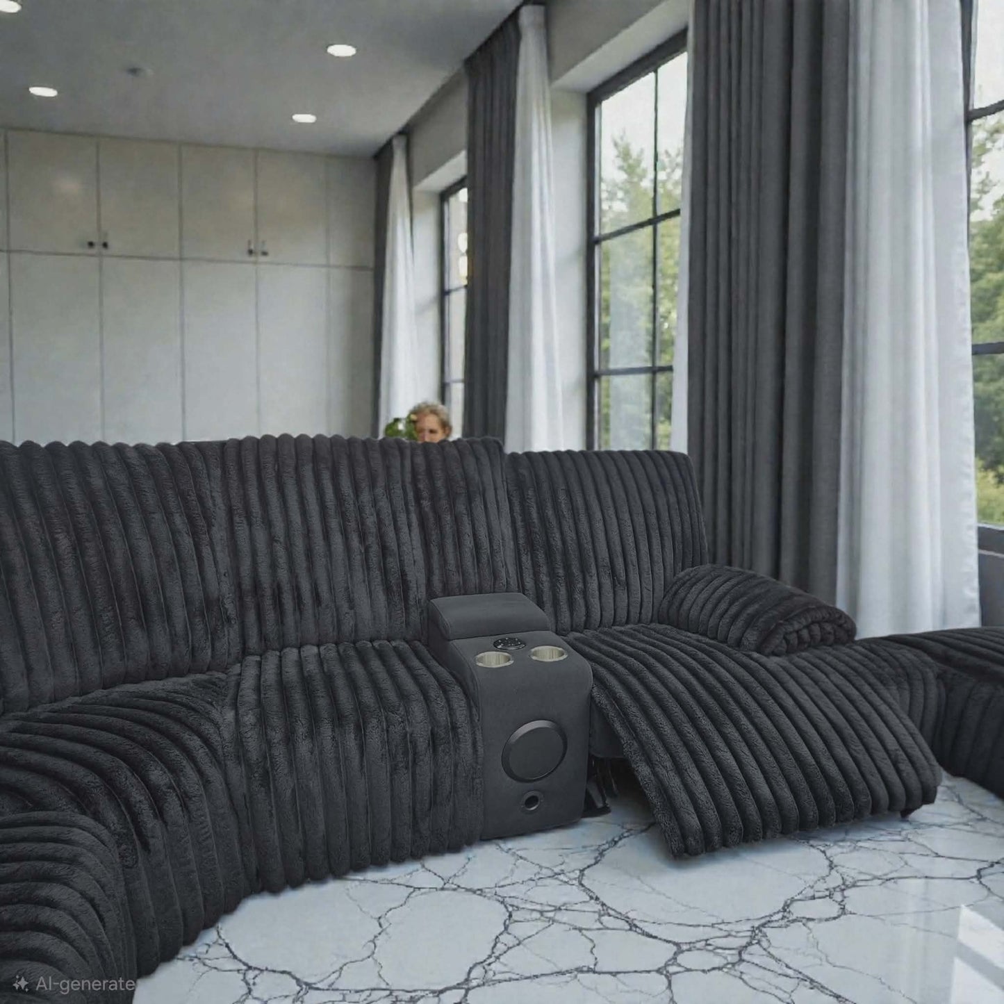 Benjamin 5 seater Electric Recliner