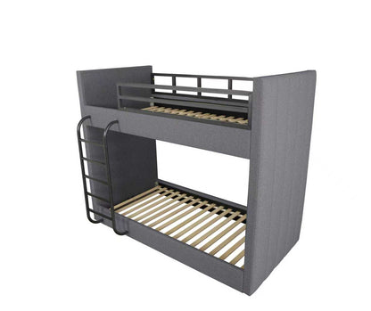 Verita Single Upholstered Bunk Bed Frame
