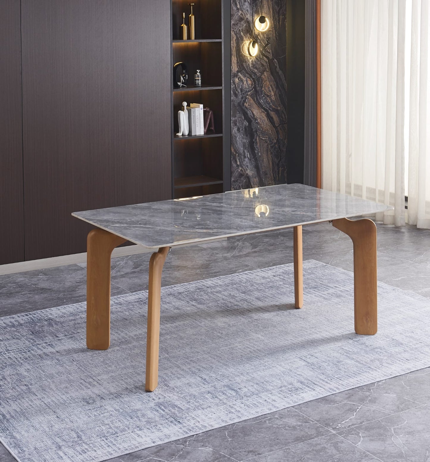 Rachel Dining Set | DT-229 Table and DC-527 Chairs (Set of 4)