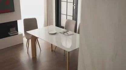 Rachel Dining Set | DT-229 Table and DC-527 Chairs (Set of 4)